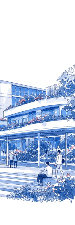 NUS UTown Illustration